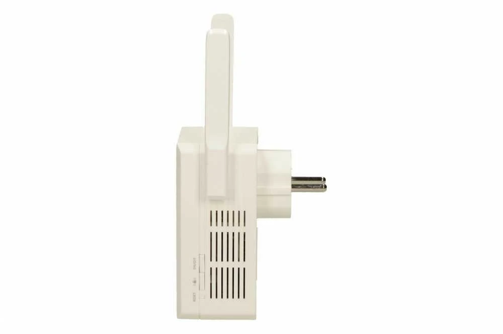TP-LINK 300Mbps belaidis N sieninis diapazono ilgintuvas su pralaidumu „Atheros 2T2R 2.4GHz 802.11n/g/b“ įjungimu/išjungimu ir diapazono ilgintuvu