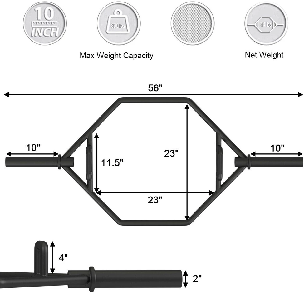 Trap štanga 142.2 cm