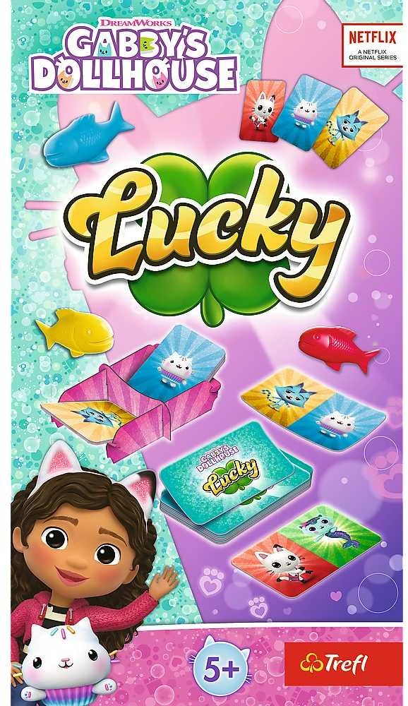 Trefl žaidimas Lucky Gabbys Dollhouse 02592