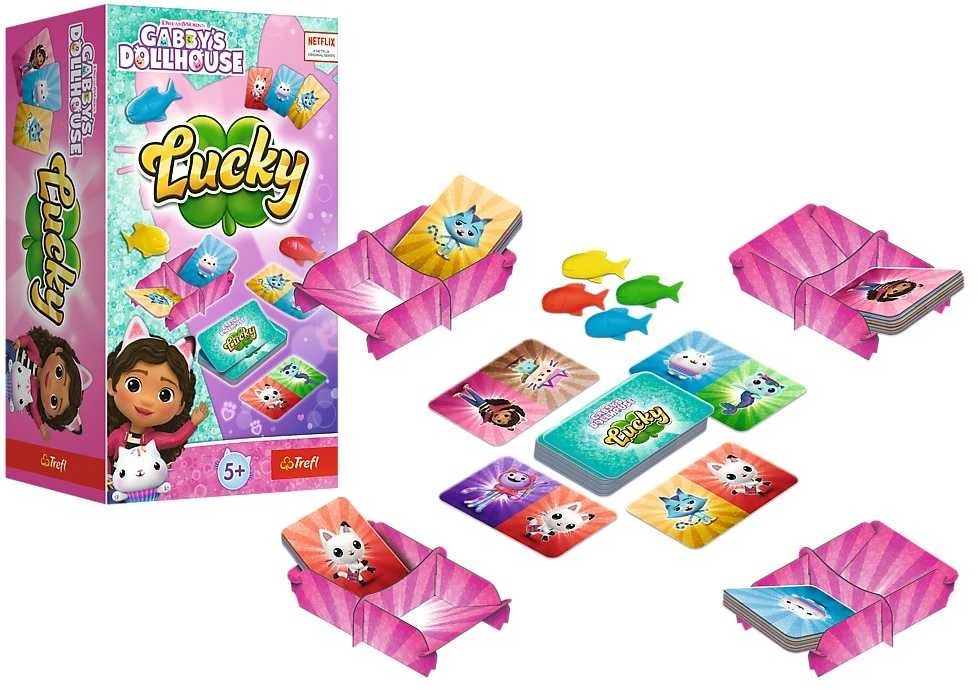 Trefl žaidimas Lucky Gabbys Dollhouse 02592