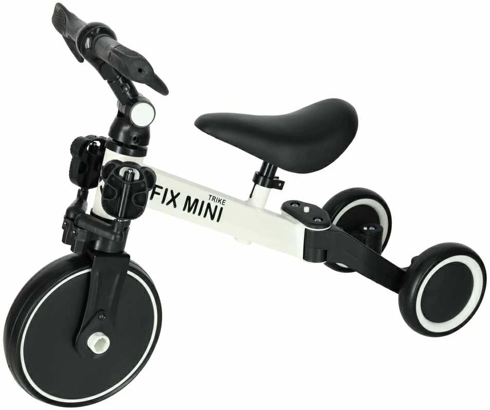 Baby Mix Triratukas Trike Fix Mini 3 in 1 baltas