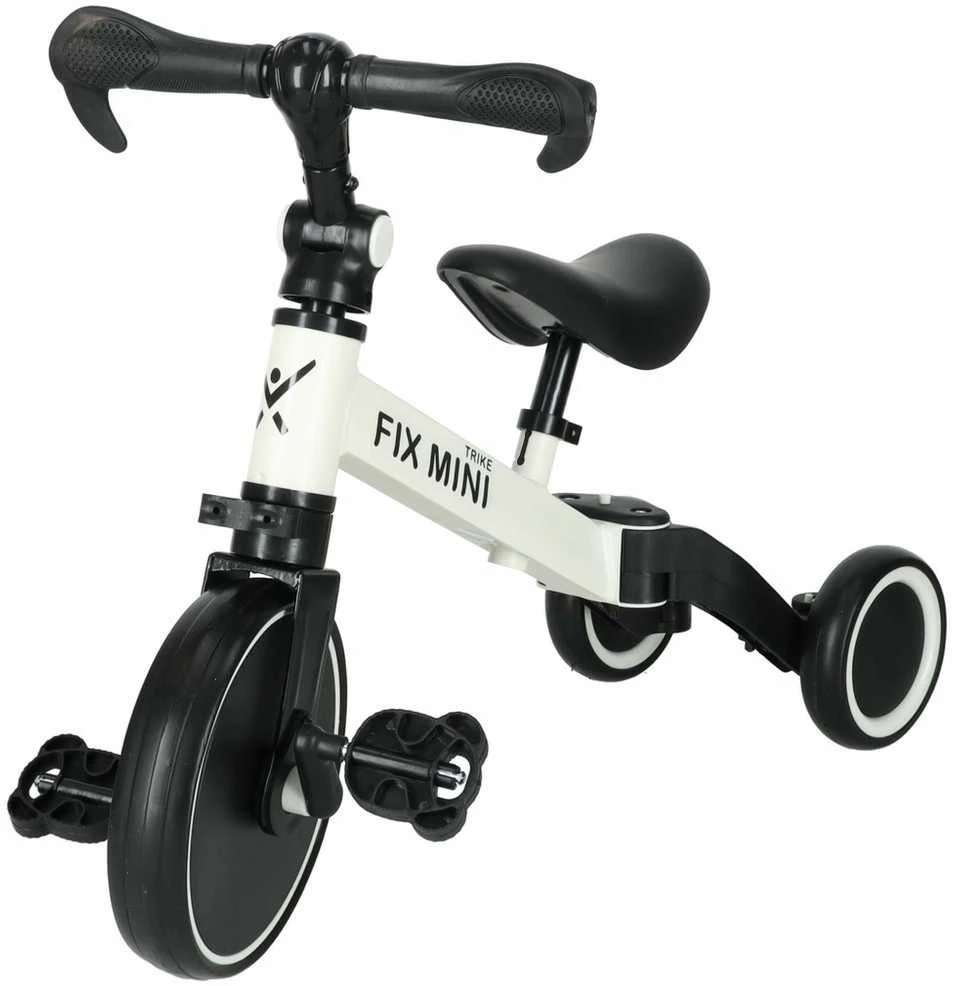 Baby Mix Triratukas Trike Fix Mini 3 in 1 baltas