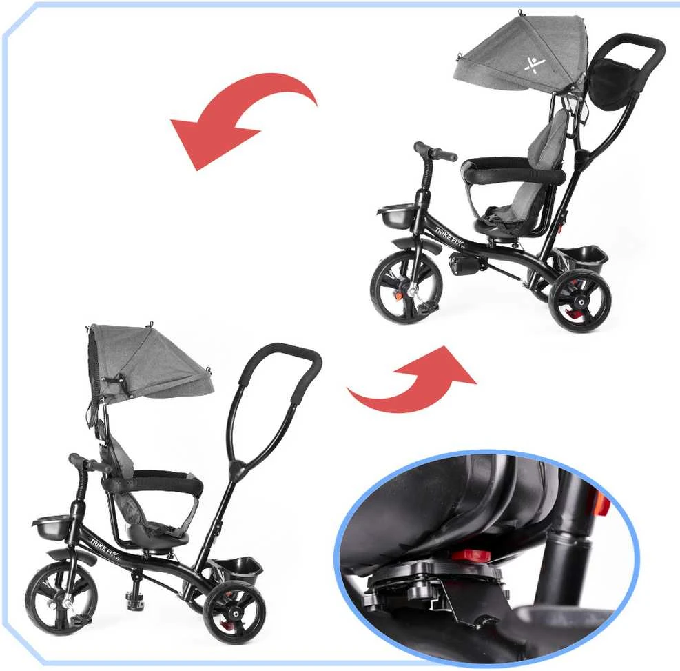 Trike Fix Triratis Fix Lite triratis pilkos spalvos