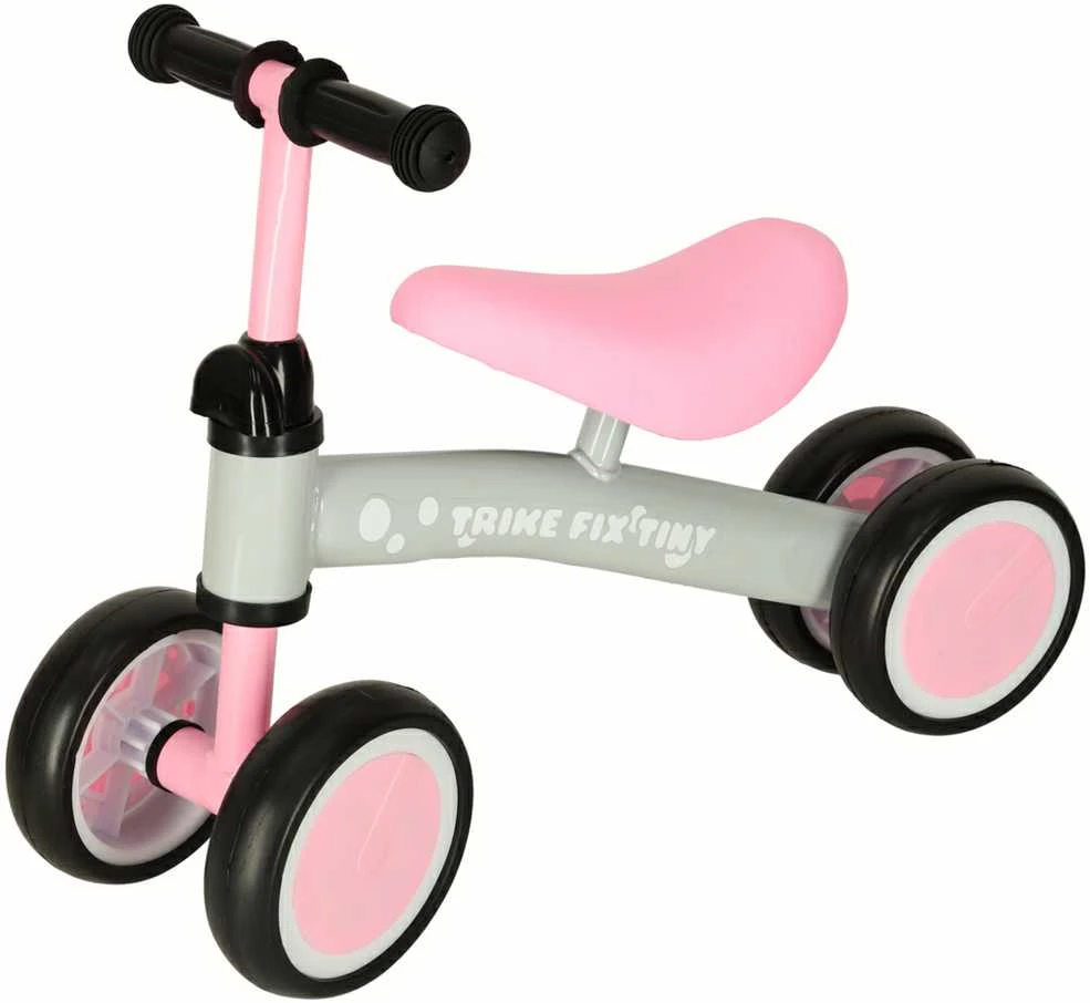 Trike Fix Mažytis krosinis triratukas rožinės spalvos