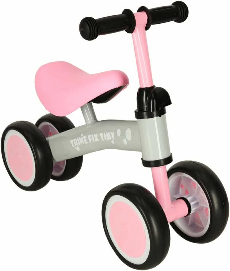 Trike Fix Mažytis krosinis triratukas rožinės spalvos