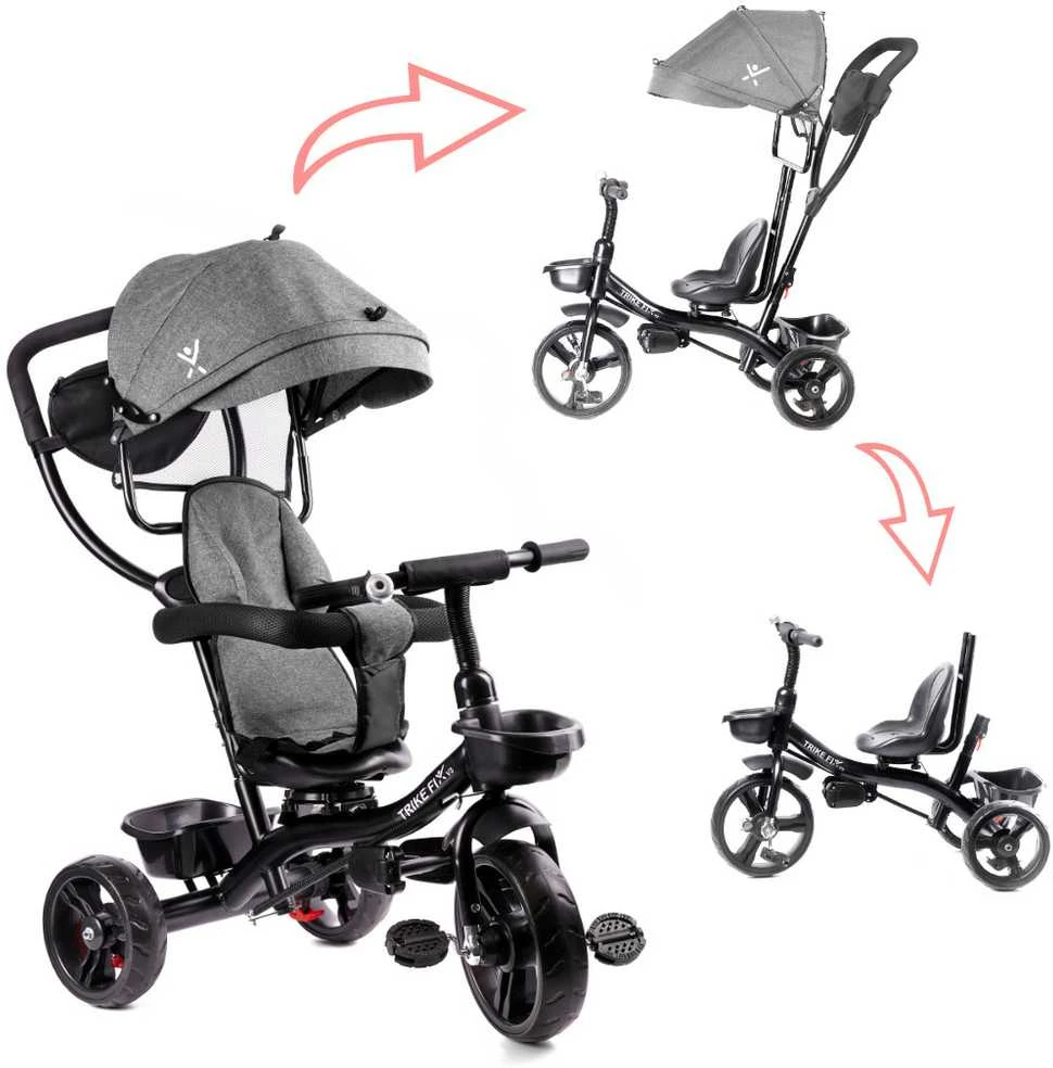 Trike Fix Triratis Fix Lite triratis pilkos spalvos