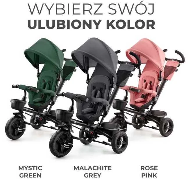 KINDERKRAFT triratukas Aveo pilkas, KRAVEO00GRY0000