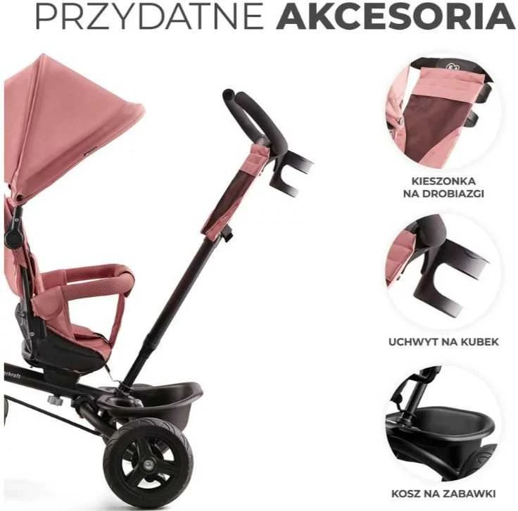 Kinderkraft Aveo rožinė