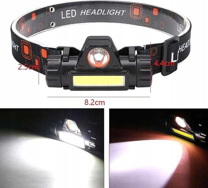 Trizand L18371 USB LED galvos žibintas