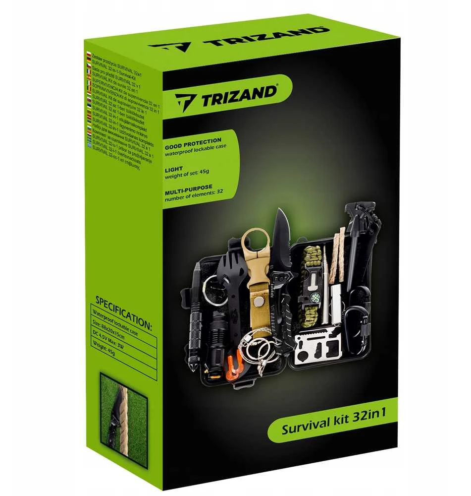 Trizand Išgyvenimo rinkinys SURVIVAL 32in1