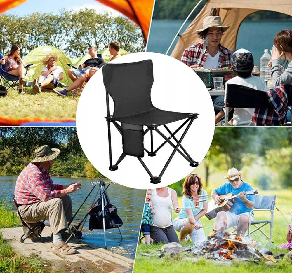 Trizand Juoda žvejybos kėdė K23673