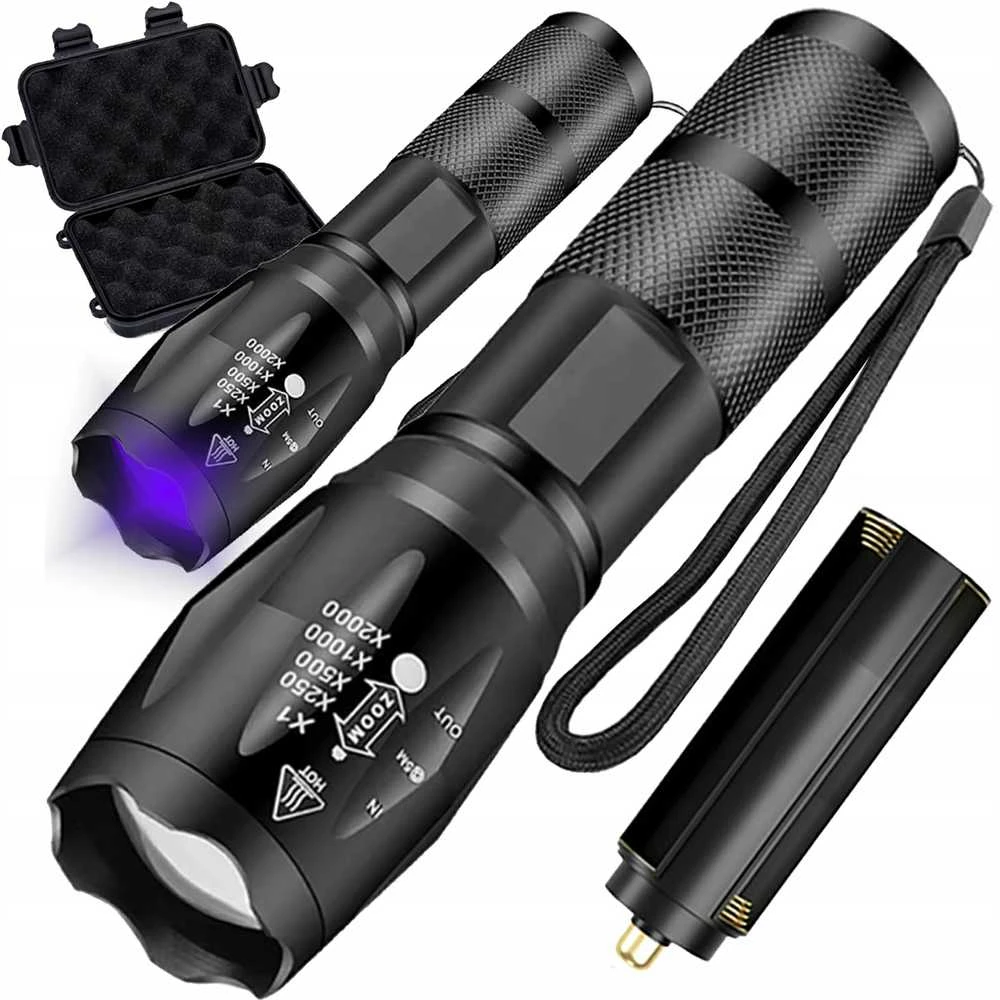 Trizand 2in1 XPE UV žibintuvėlis
