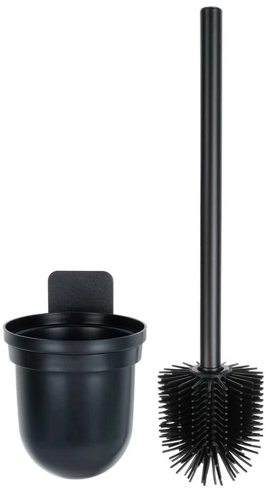 Dornbracht Tualeto šepetys Vilde su laikikliu, silikoninis, juodas, 35 cm