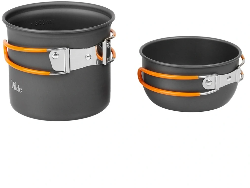 Turistiniai puodai 800/450 ml 3 vnt.
