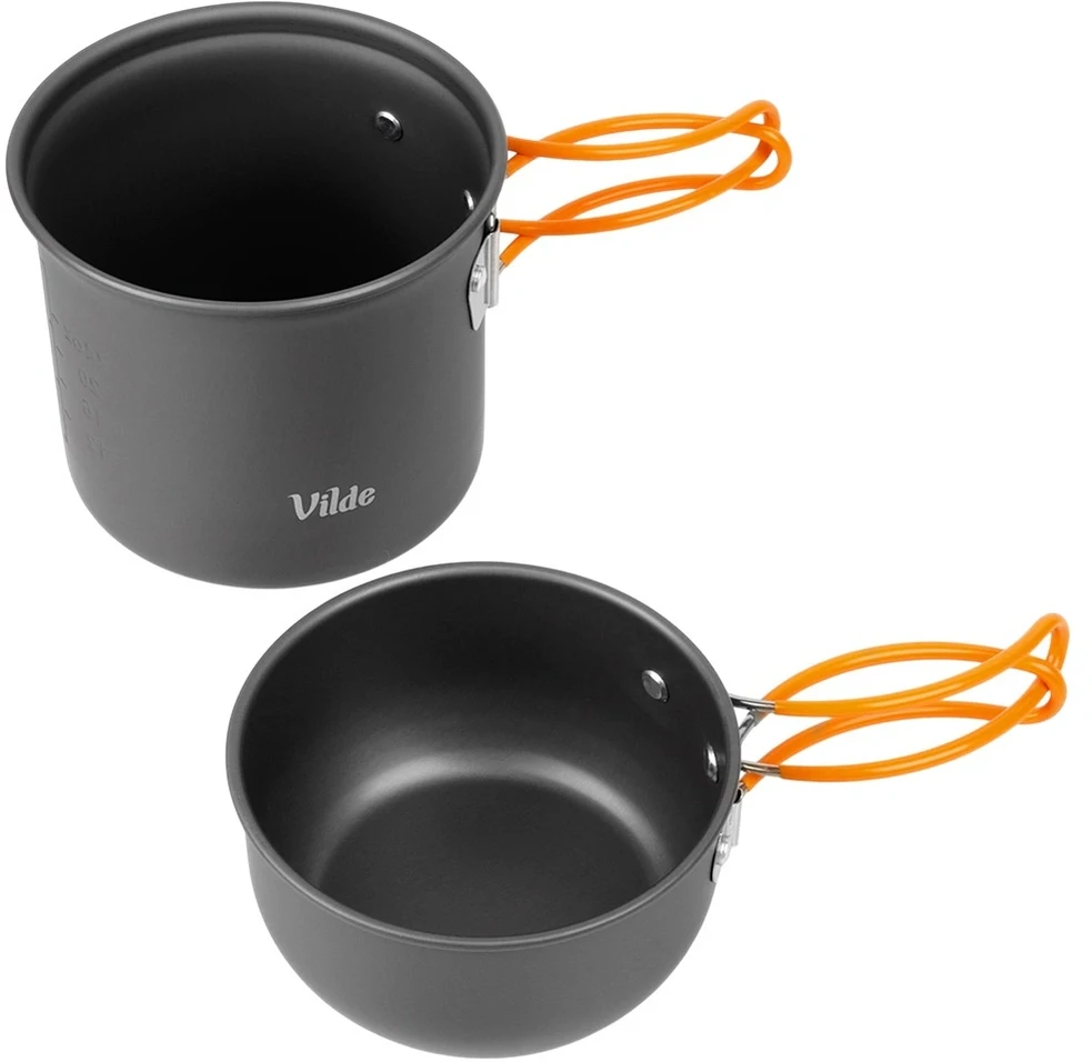 Turistiniai puodai 800/450 ml 3 vnt.