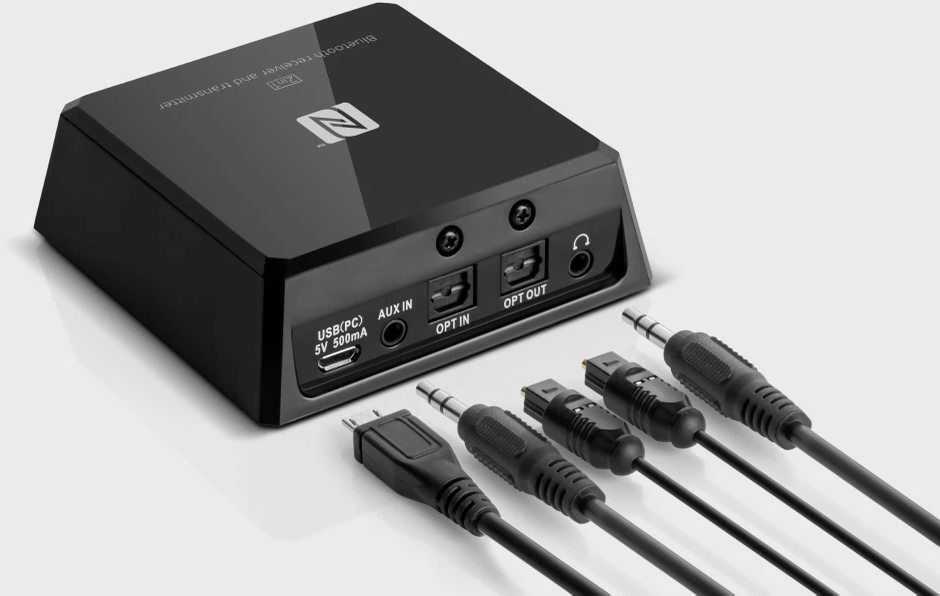 Kruger & Matz 2in1 Bluetooth HiFi garso imtuvas ir siųstuvas (Apt-X, NFC) BT-1 modelis