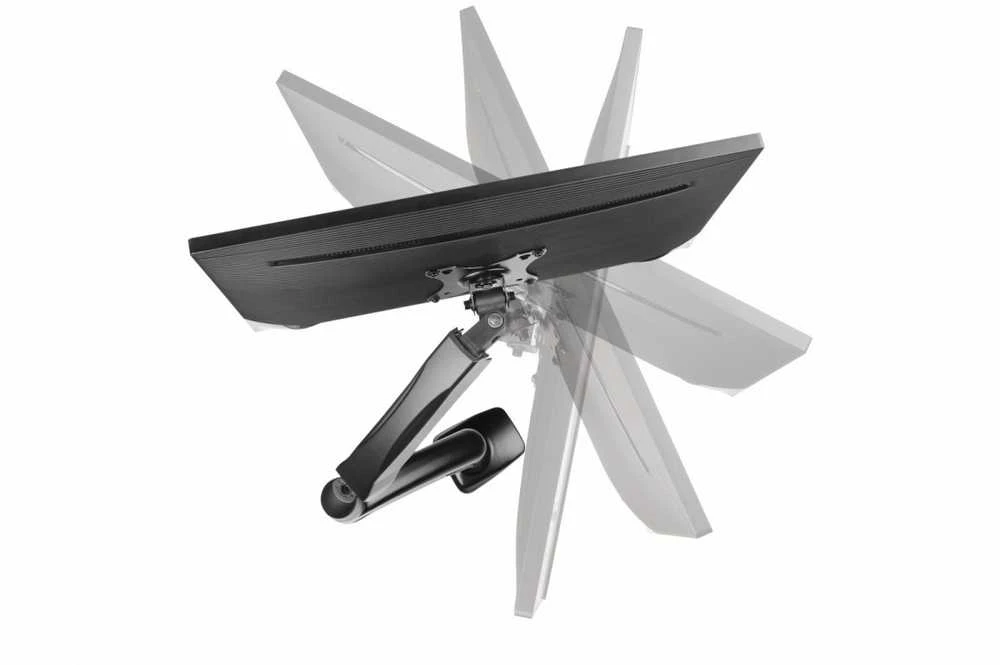 Laikiklis ICY BOX IB-MS303-T Monitorius stovas su staliniu pagrindu, skirtas iki 27 colių ekranui | Raidsonic