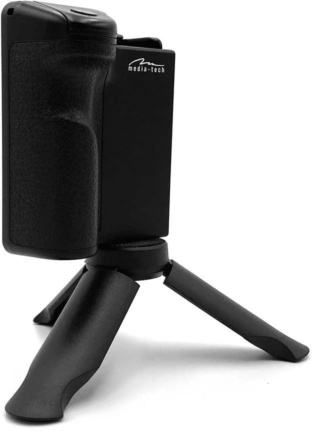 TV laikiklis Išmaniojo telefono laikiklis + stalinio kompiuterio trikojis + Bluetooth nuotolinio valdymo pultas Media-Tech Gripod MT5543