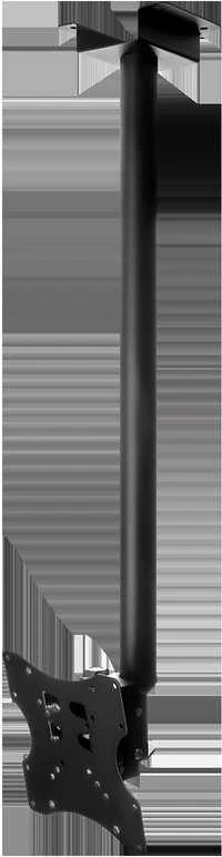 Cabletech LCD lubų laikiklis juodas