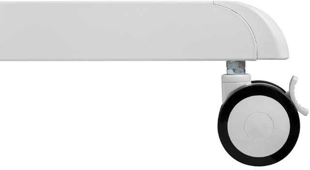 Laikiklis „Neomounts NEWSTAR“ MOBILUSIS PLOKŠČIAEKRANIO GRINDŲ STOVAS (AUKŠTIS: 160 CM) 37–70" Baltas