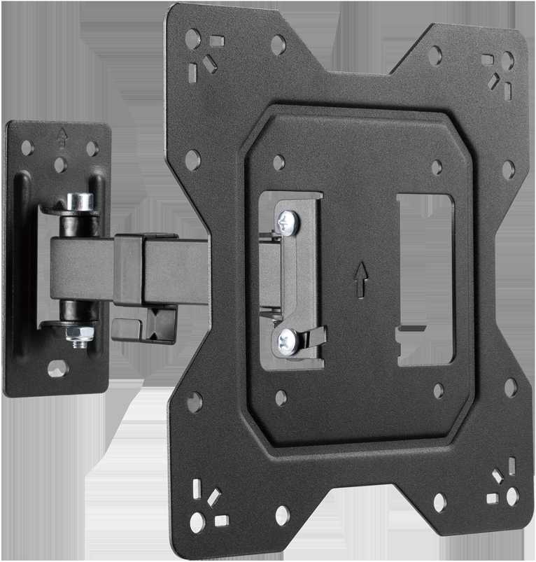 Cabletech Sieninis laikiklis 23-42 colių juodas LPA51-221 (vertikalus ir horizontalus reguliavimas)