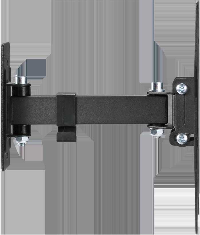 Cabletech Sieninis laikiklis 23-42 colių juodas LPA51-221 (vertikalus ir horizontalus reguliavimas)
