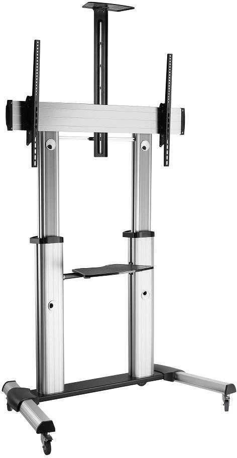 Laikiklis Techly mobilus stovas dideliems TV LCD/LED/ plazminiams 60''-100'', 100kg VESA