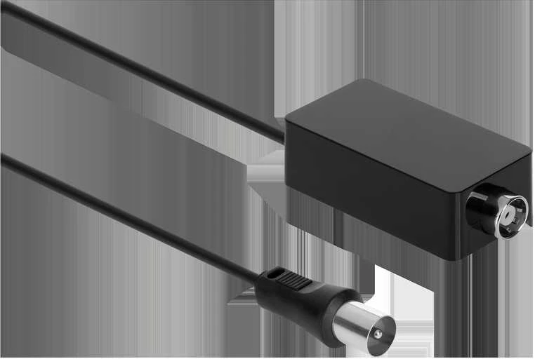 Cabletech kryptinės TV antenos stiprintuvas ir maitinimo šaltinis