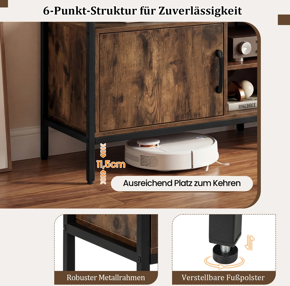 TV staliukas Televizoriaus spintelė 165.1 cm