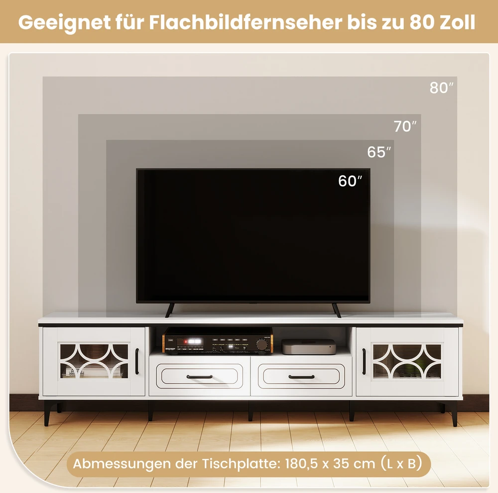 TV staliukas TV spintelė 180.5 cm