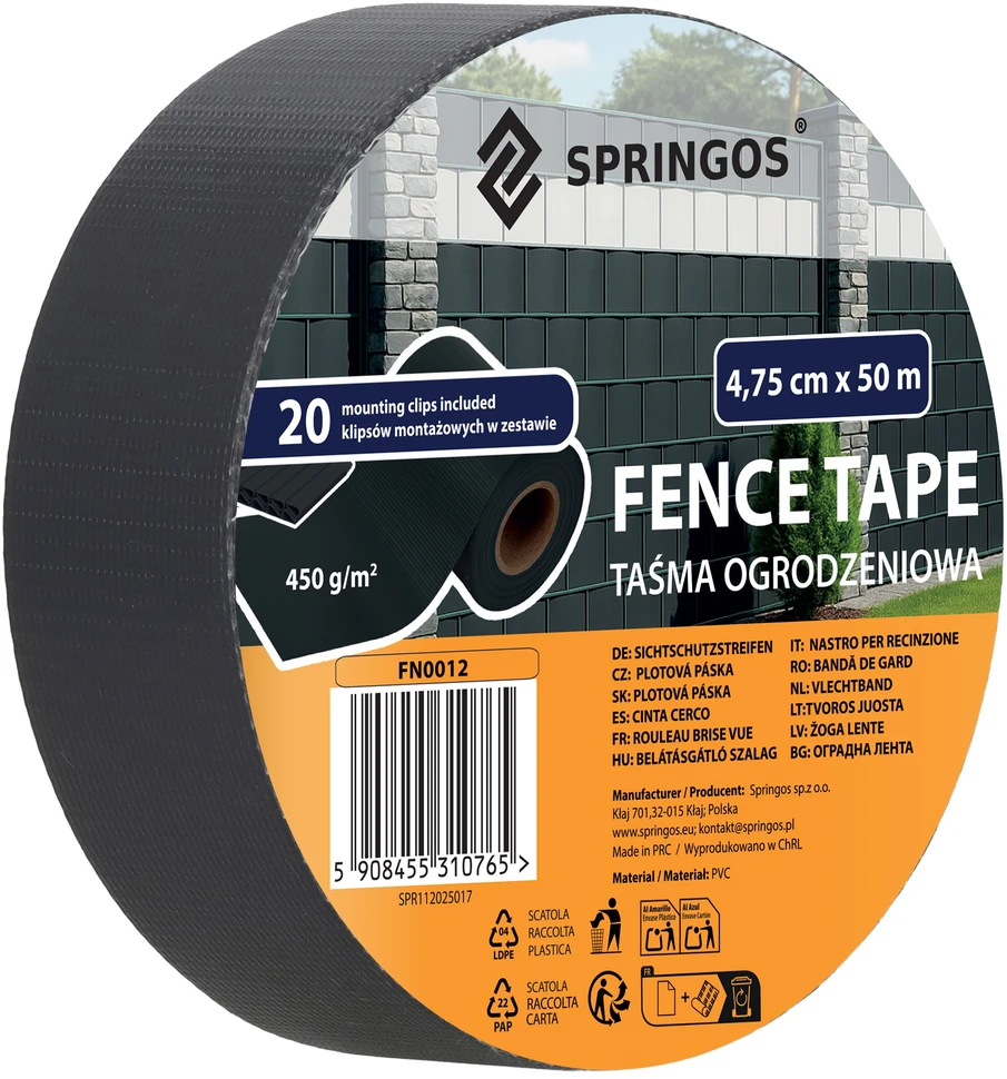 Springos Tvoros juosta 4,8 cm x 50 m