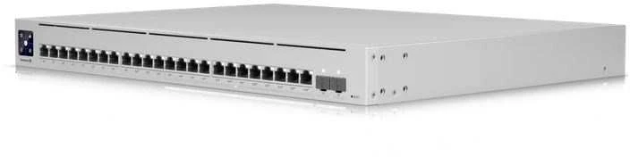 Ubiquiti | Switch Enterprise 24 PoE | USW-Enterprise-24-PoE | Tvarkoma L3 | Montuojamas ant stovo | Gigabit Ethernet (vario) jungtys kiekis 12x10/100/1000 Mbps + 12x100/1000/2500 Mbps | SFP jungtys kiekis 0 | SFP+ jungtys kiekis 2 | PoE+ jungtys kiekis 24 | Maitinimo tipas AC/DC, Vidinis, 550W