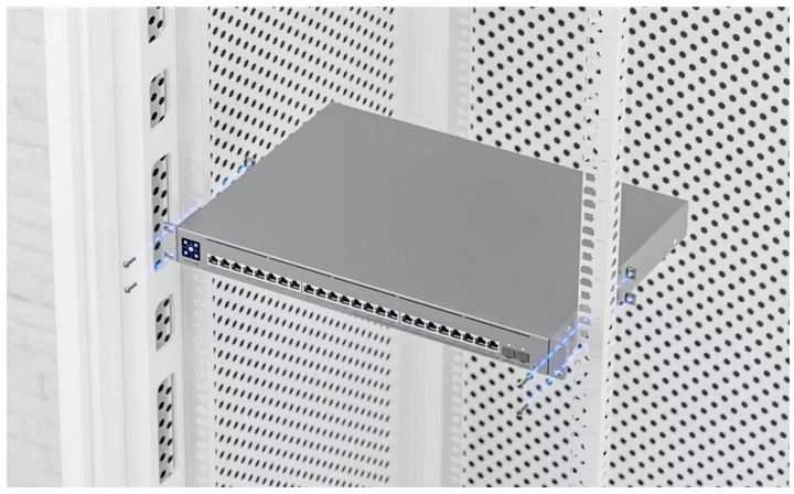 Ubiquiti | Switch Enterprise 24 PoE | USW-Enterprise-24-PoE | Tvarkoma L3 | Montuojamas ant stovo | Gigabit Ethernet (vario) jungtys kiekis 12x10/100/1000 Mbps + 12x100/1000/2500 Mbps | SFP jungtys kiekis 0 | SFP+ jungtys kiekis 2 | PoE+ jungtys kiekis 24 | Maitinimo tipas AC/DC, Vidinis, 550W
