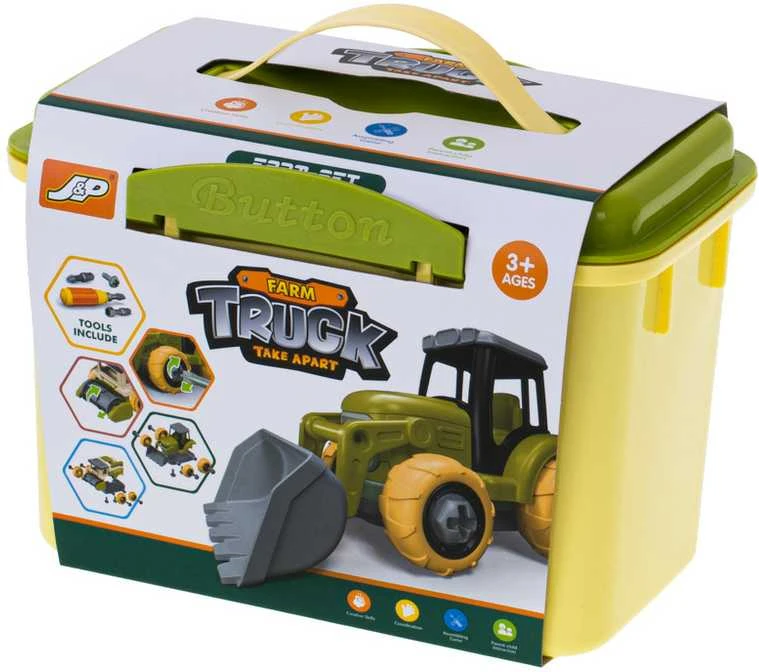 Farm traktor ferma ir sukti sėjamoji