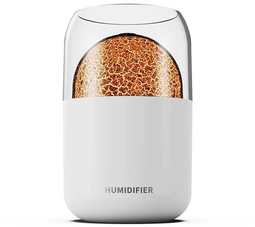 Ultragarsinis oro drėkintuvas su LED apšvietimu, 300 ml
