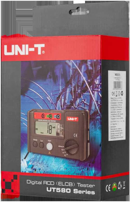 Skaitmeninis RCD testeris Uni-T UT582+