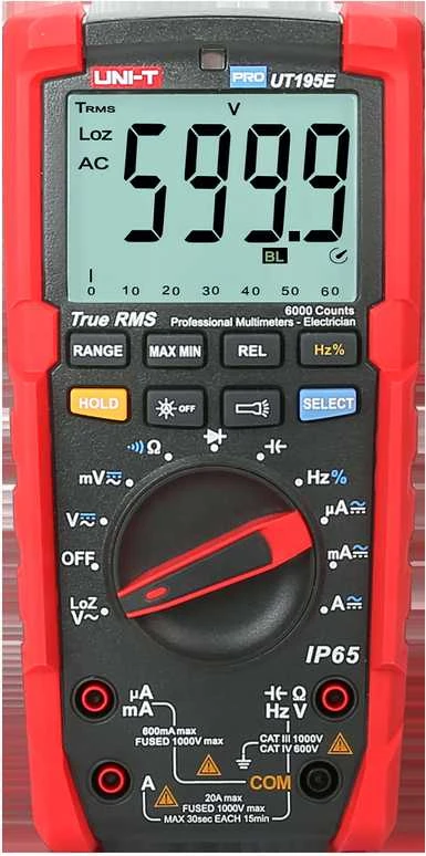UIT Universalus multimetras Uni-T PRO UT195E