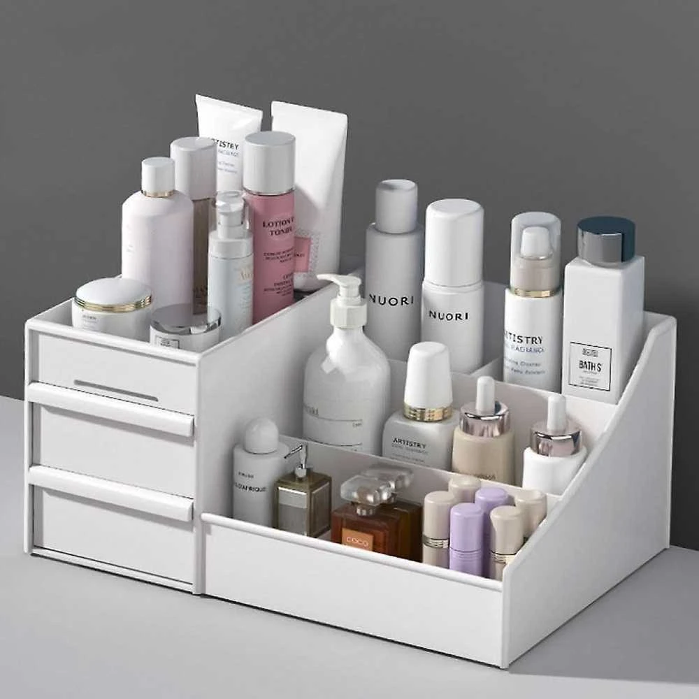 Universalus ModernHome plastikinis organizatorius su stalčiais, 26.5x16x11.5 cm