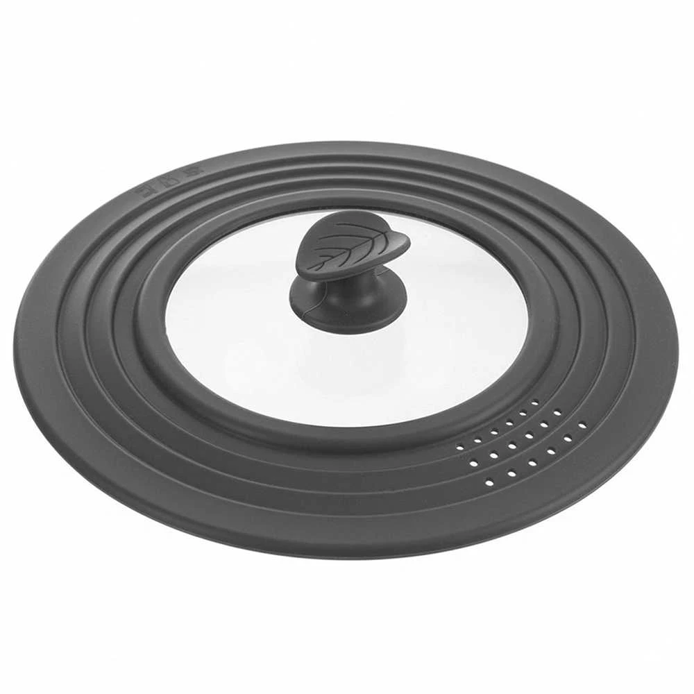 Granchio Italia Orion Universalus dangtis puodams 24/26/28 cm su silikoniniu kraštu