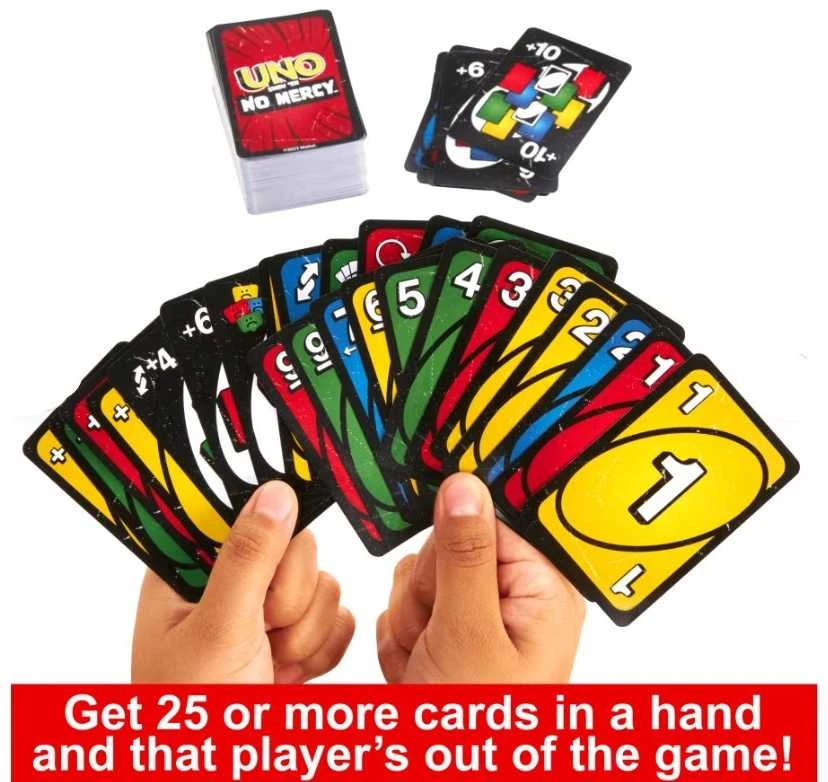 Mattel UNO Show 'Em No Mercy kortų žaidimas
