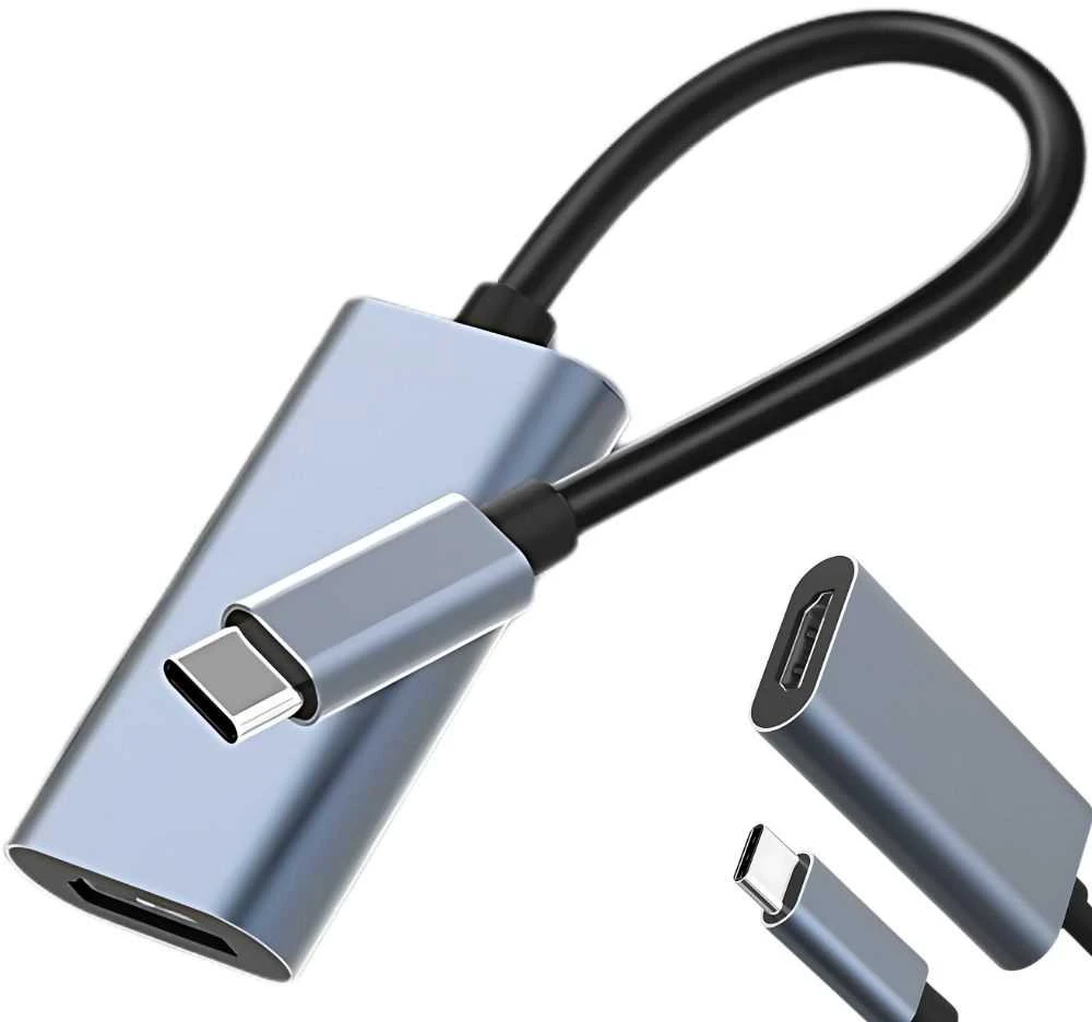 USB-C į HDMI adapteris 4K 60Hz, 18cm