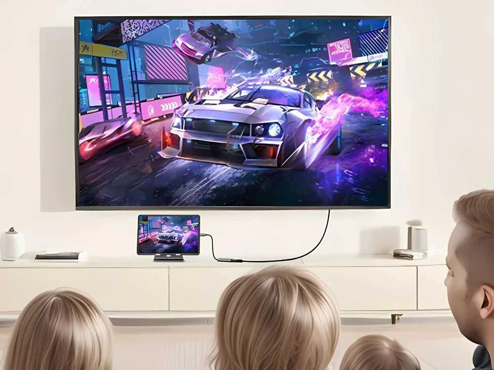 USB-C į HDMI adapteris 4K 60Hz, 18cm