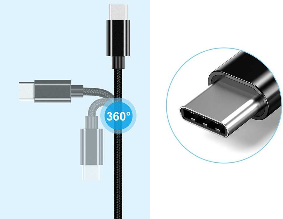 Oem USB-C į USB-A 3.0 OTG adapteris su 11 cm kabeliu