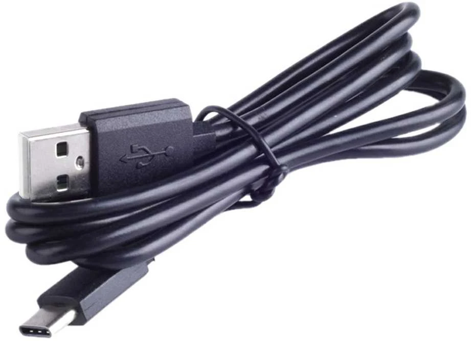 Kk21T USB C tipo kabelis 1 m juodas