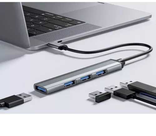 Iso Trade USB HUB - 1 port 3.0 + 3 jungtys 2.0 Izoxis 23316
