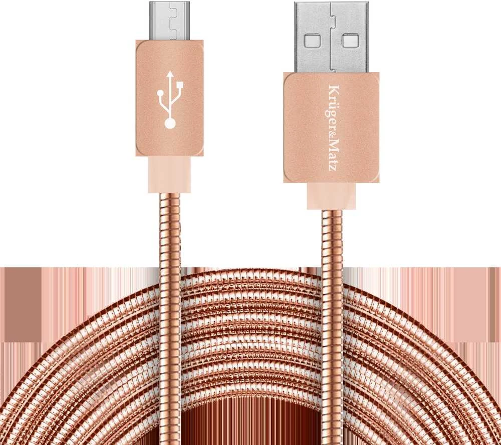 Kruger & Matz USB - mikro USB kabelis 1m