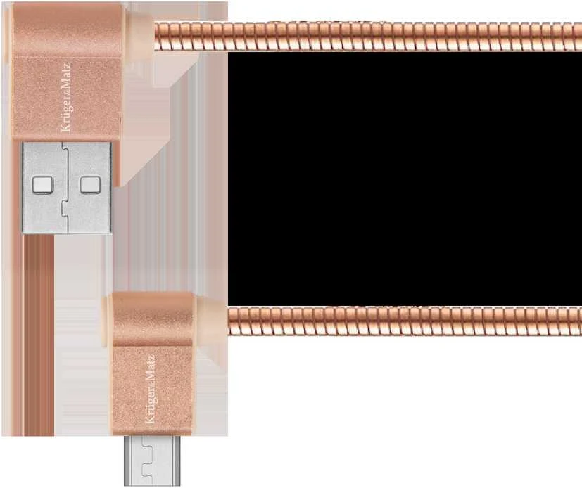 Kruger & Matz USB - USB-C kampinis 1m