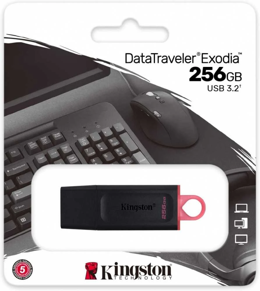 USB laikmena Kingston DataTraveler Exodia M, 256GB