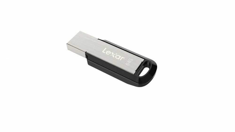Lexar | Flash Drive | JumpDrive M400 | 64 GB | USB 3.0 | Juodas/Pilkas