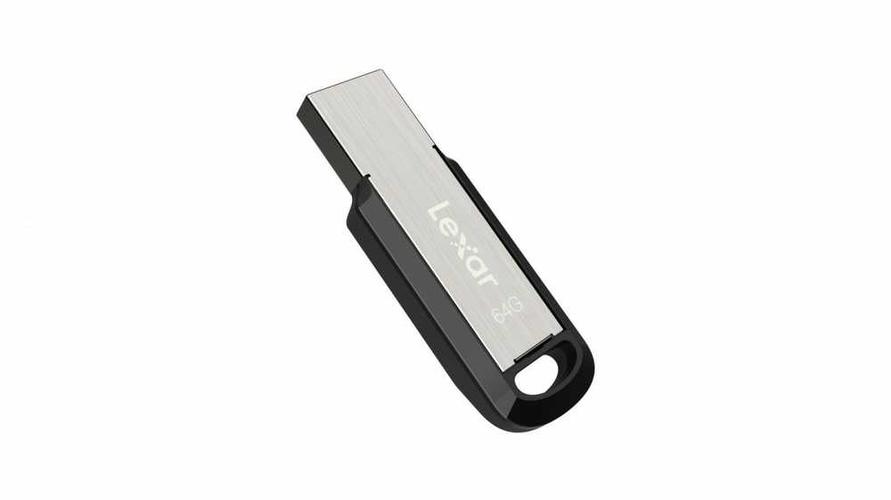 Lexar | Flash Drive | JumpDrive M400 | 64 GB | USB 3.0 | Juodas/Pilkas